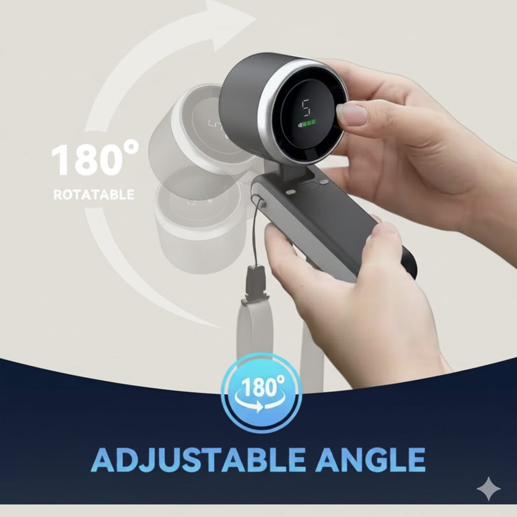 Portable Handheld Mini Turbine Fan