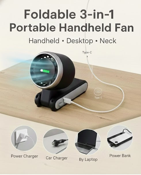 Portable Handheld Mini Turbine Fan